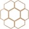 Ekena Millwork Florin Wood Fretwork Pierced Ceiling Medallion, Alder, 36"OD x 15 3/8"ID x 1/4"T CMWP36X36X0250FOAL - alternate 2
